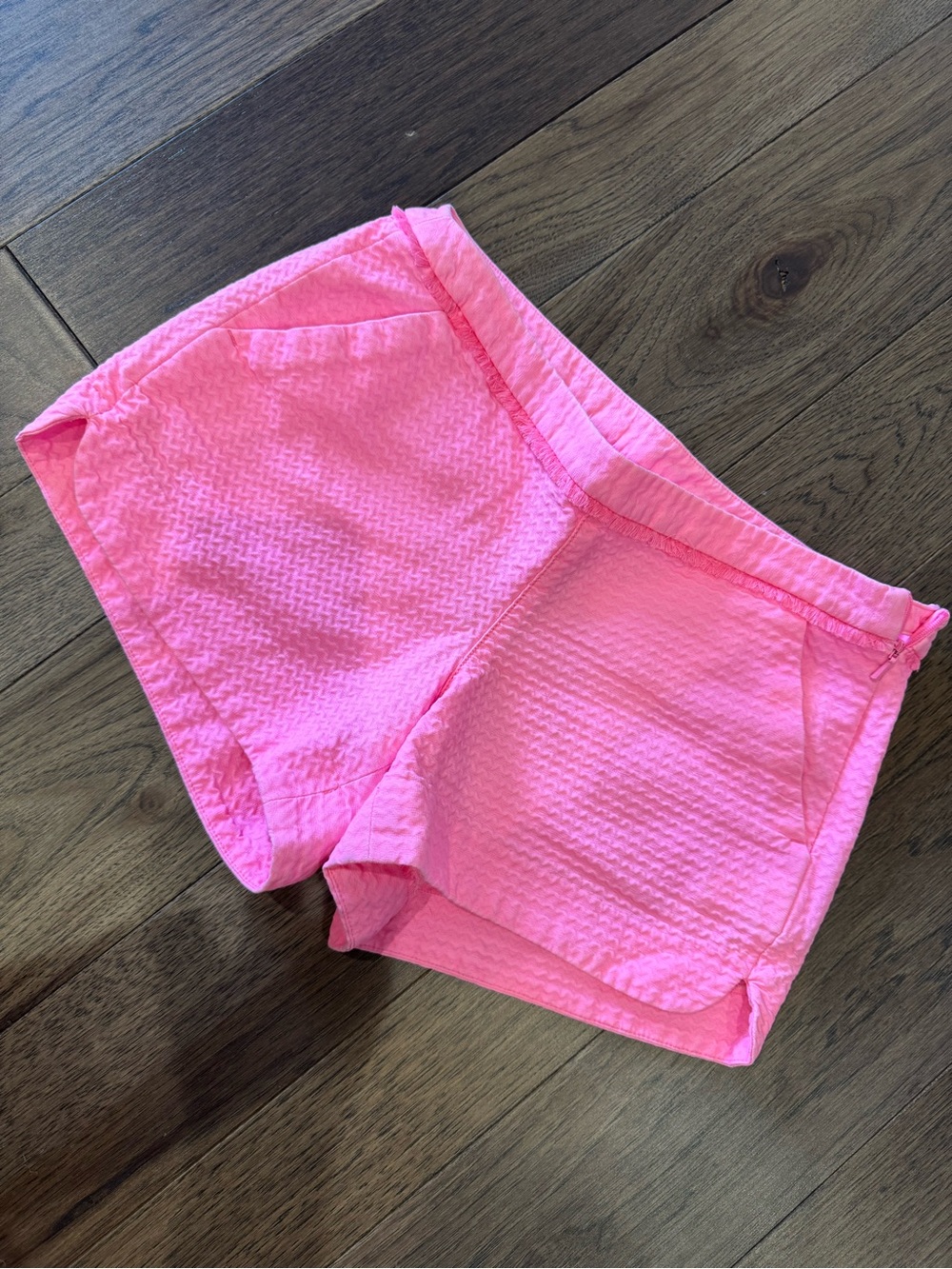 Lilly Pulitzer Bright Pink Textured cotton Shorts